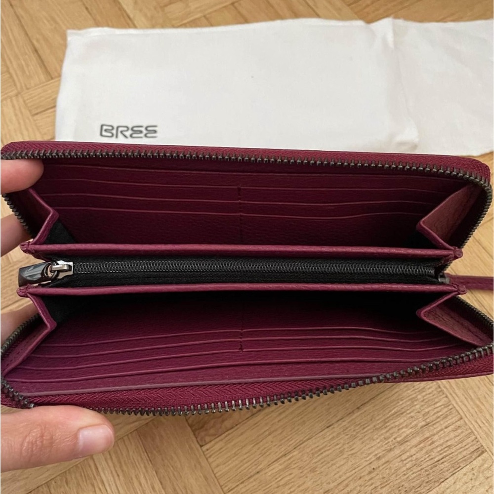 BREE leather wallet NEW